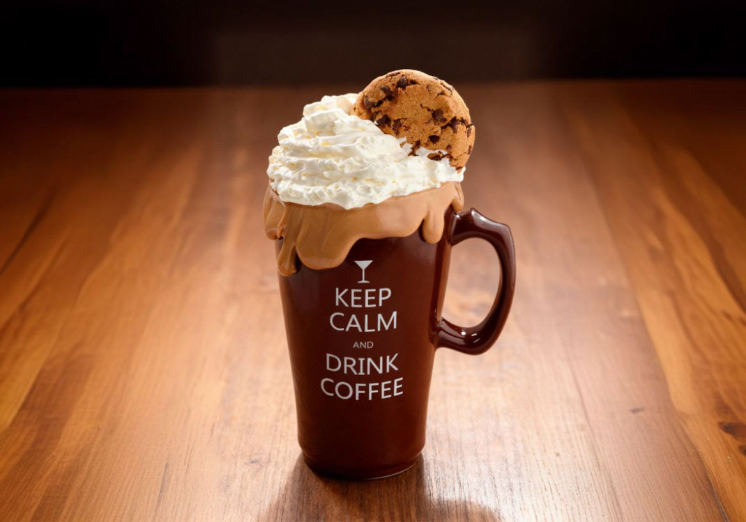 Ice coffee fotografija