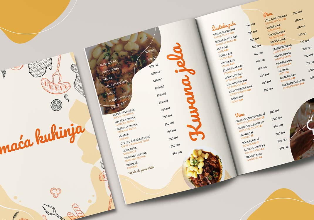 Dizajn menija i jelovnika za restorane Novi Sad Beograd 7 Dizajn menija i jelovnika za restorane Novi Sad Beograd 7