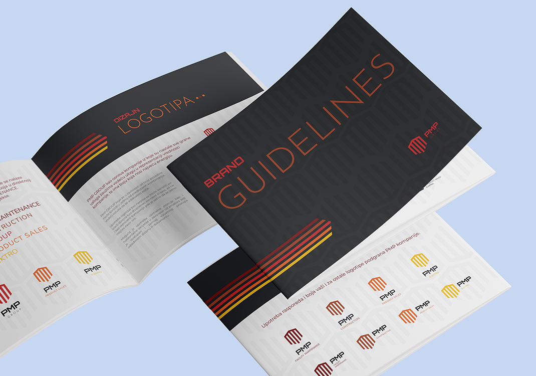 Pmp brand book dizajn
