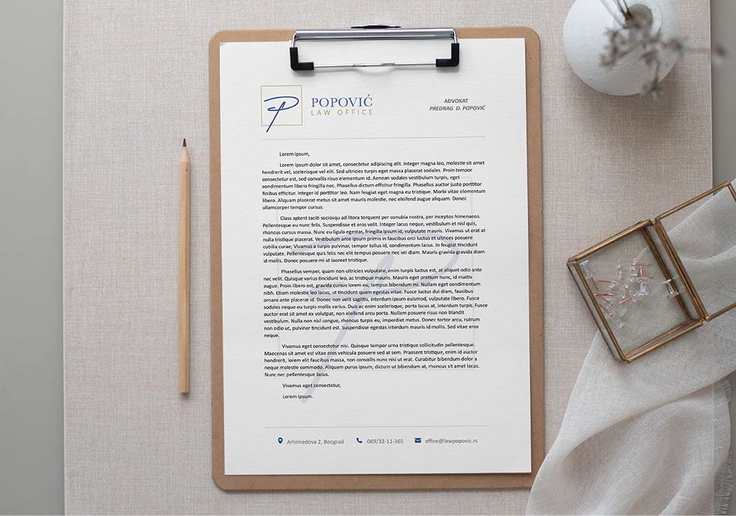 Memorandumi cena Novi Sad Beograd | Dizajn memoranduma 2