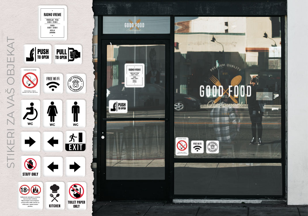 Dizajn nalepnica i stikera Novi Sad Beograd | Windmill